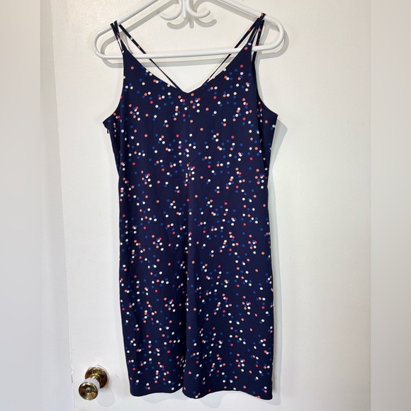 🎉4/30$🎉 Willow And Thread Navy Polka Dot Dress - Size Medium - Picture 5 of 5